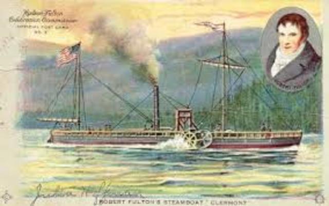 Changes in Transportation {Steamboat} americarev