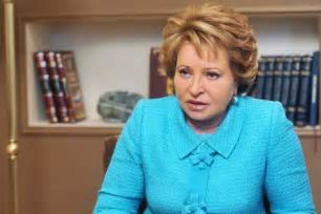 Встреча депутатов ВС АРК во главе со спикером Владимиром Константиновым с Председателем Совета Федерации Валентиной Матвиенко