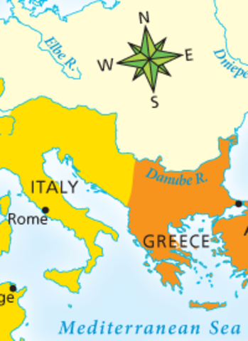 Founding in Constantinople and the division of the empire