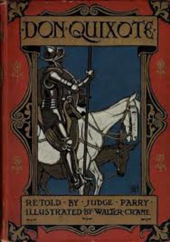 Miguel Cervantes published Don Quixote