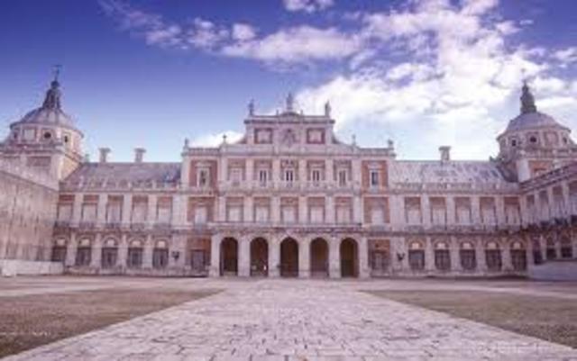 philip II's palace, Escorial was bulit in 1584