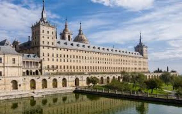 Phillips ll's palace ,Escorial, was built