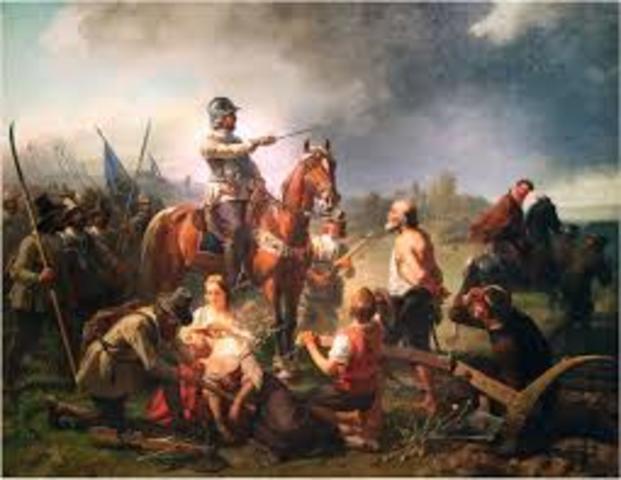 Begging of the thirty wars