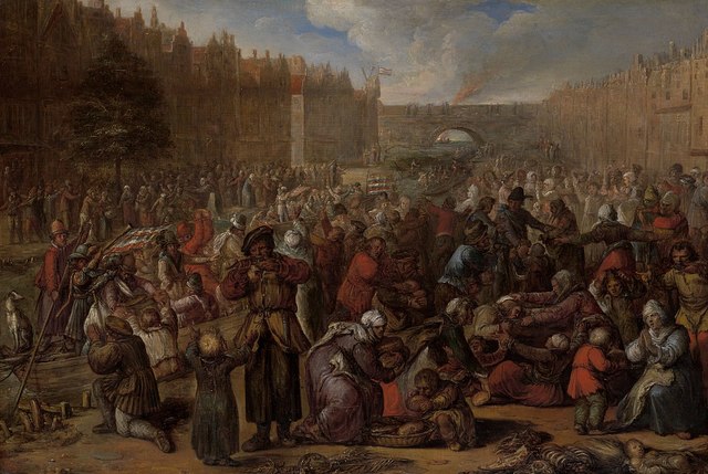 The Dutch revolt against Spanish rule began