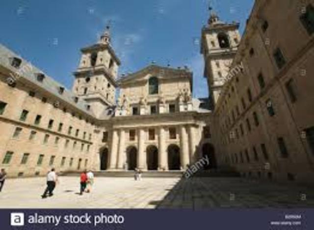 Philip II’s palace, Escorial, was built