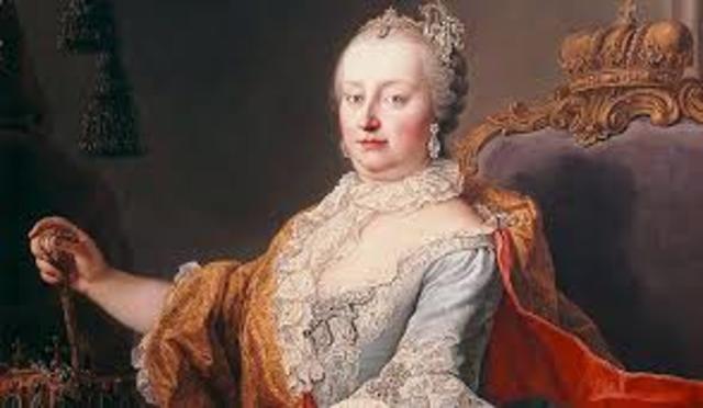 maria theresa became the leader of austria