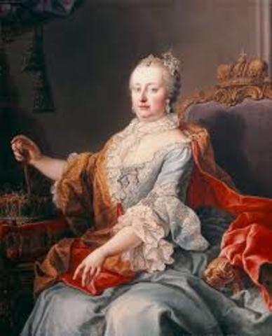 Maria Theresa became the leader of Austria