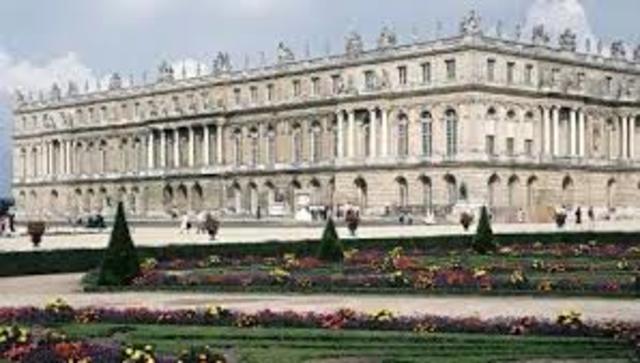 Louis XIV’s Palace of Versailles was completed