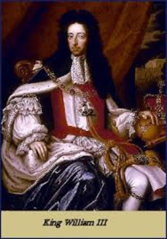 William and mary became the king and queen of england