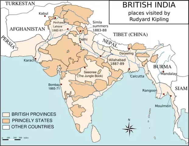Britain controls large sections of africa
