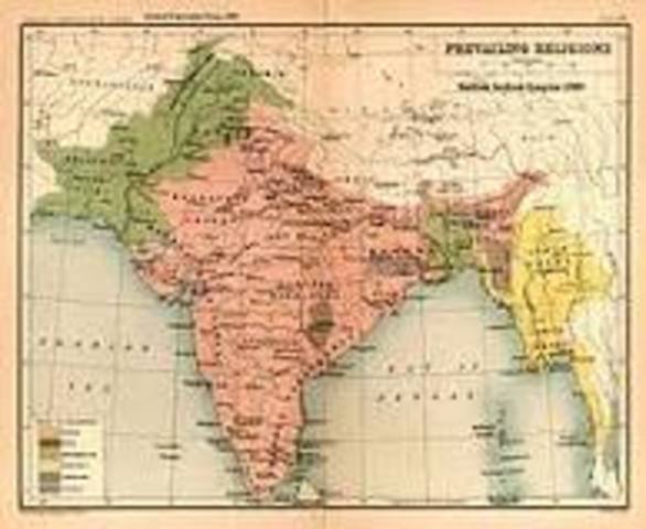 Britain Takes Control Of India