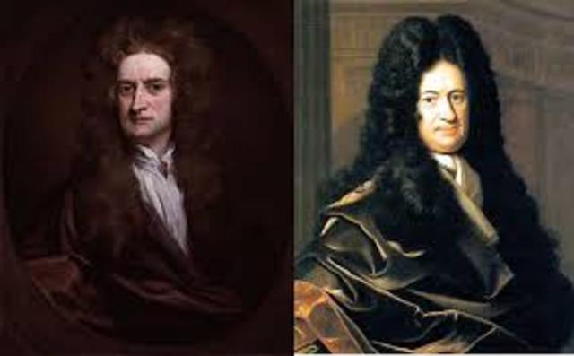 Newton and Leibniz take the first steps in calculus