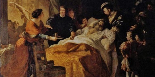 The Death of Leonardo Da Vinci