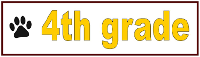 My First Start Of 4th Grade