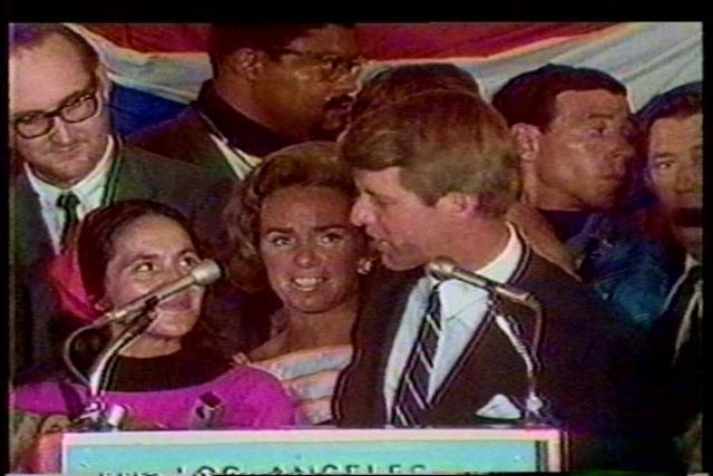 Present when Robert F. Kennedy was shot