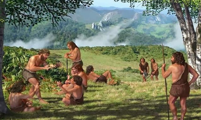 La actuación humana en la prehistoria