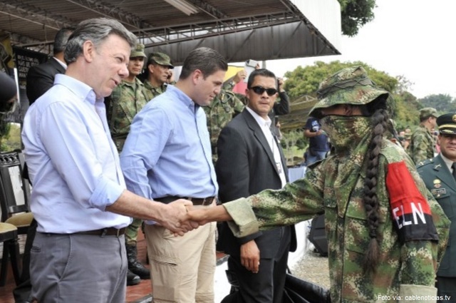 inicio de las negociaciones de las farc con santos