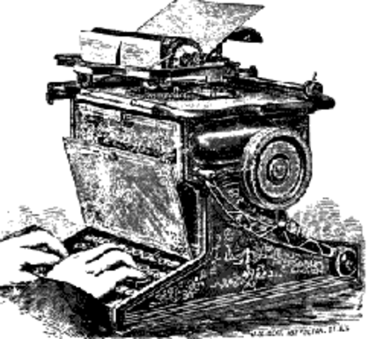 The Sholes & Glidden Typewriter is Introduced to the American Market
