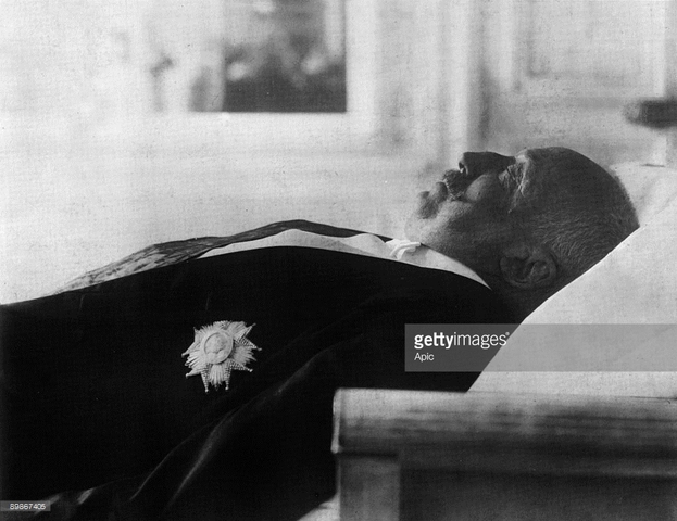 The death of a important man