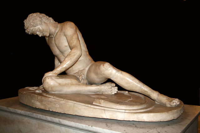 Famous Greek Sculpture: Dying Gaul