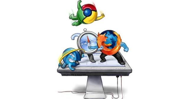 GUERRA ENTRE NAVEGADORES