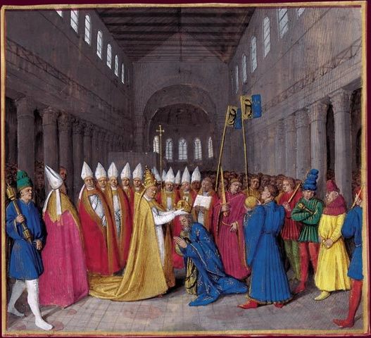 Coronen a Carlemany.