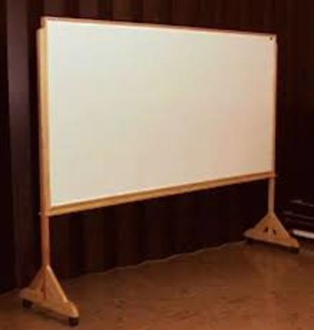 Whiteboards replace chalkboards