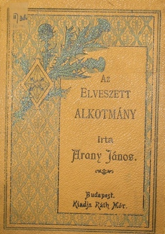 Irodalmi pályafutása 1845-ben Az elveszett alkotmány című szatirikus eposszal indult