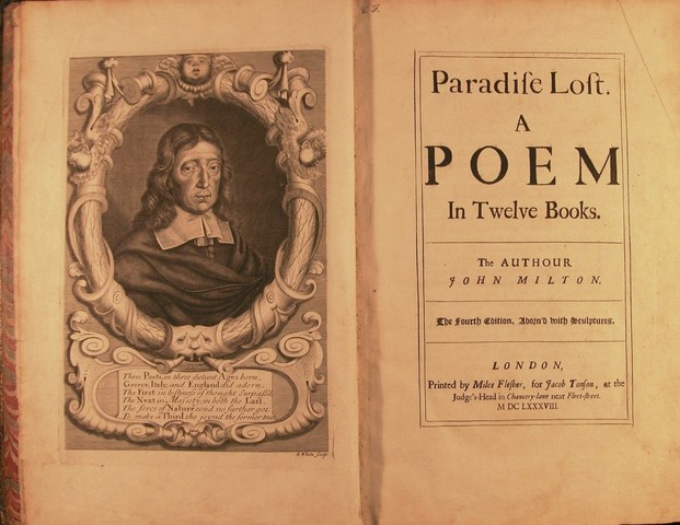 John Milton begins Paradise Lost