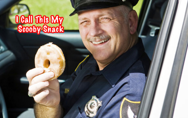 why do cops eat donuts