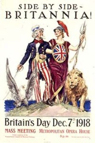 Britain helps win World War 1