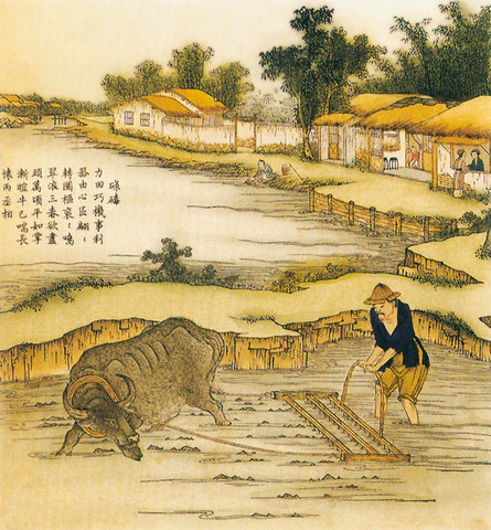 Villaggi agricoli in Cina