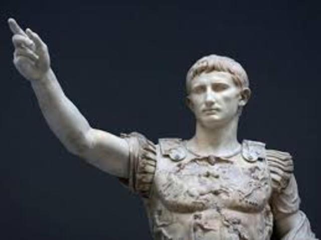 Nacimiento de Augusto.