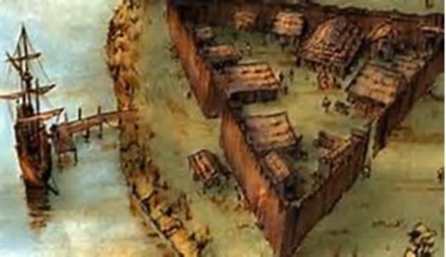 First permanent English settlement in North America is established at Jamestown, Virginia
