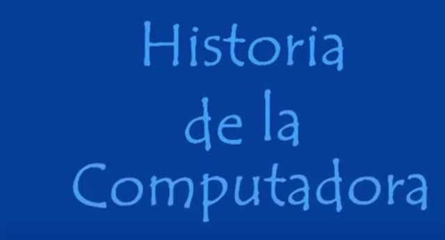 Historia de la computador