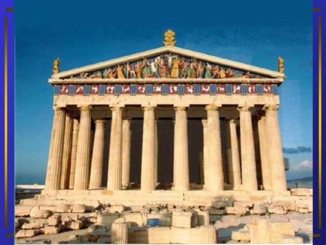 The Golden age of Athens begins