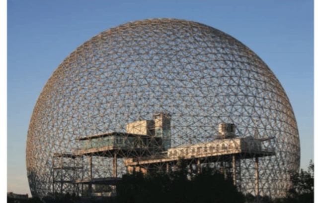 U.S. Pavilion. Geodesic dome