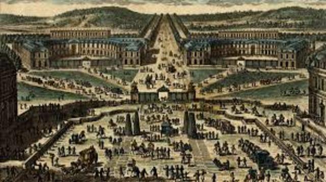 Louis XIV’s Palace of Versailles was completed