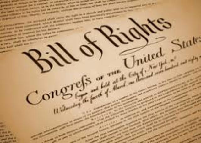 The English Bill of Rights was issued in England