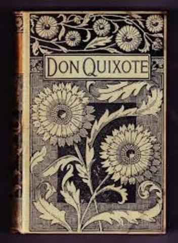Miguel Cervantes published Don Quixote