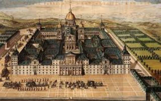 Philip II’s palace, Escorial, was built