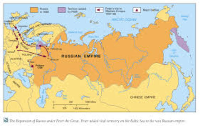 Peter I moved the capital of Russia to St. Petersburg