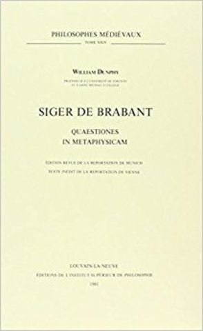 Quaestions in metaphysicam