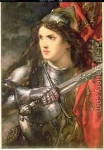 Joan of Arc Burned at the Stake