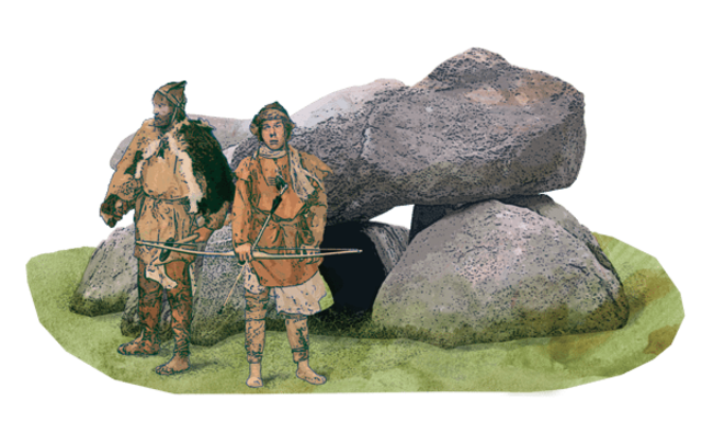 De eerste boeren in Noord-Nederland.