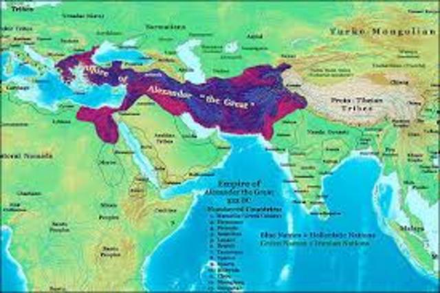 Alexander begins his conquest