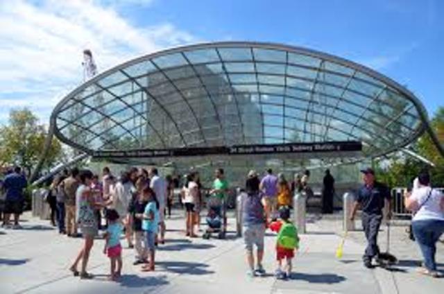 2015 Subway Extension opens, making 34th Street–Hudson Yards the first new station in 25 years