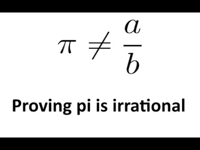 Lambert proves that pi is irrational