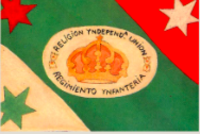 Bandera del ejercito trigarante