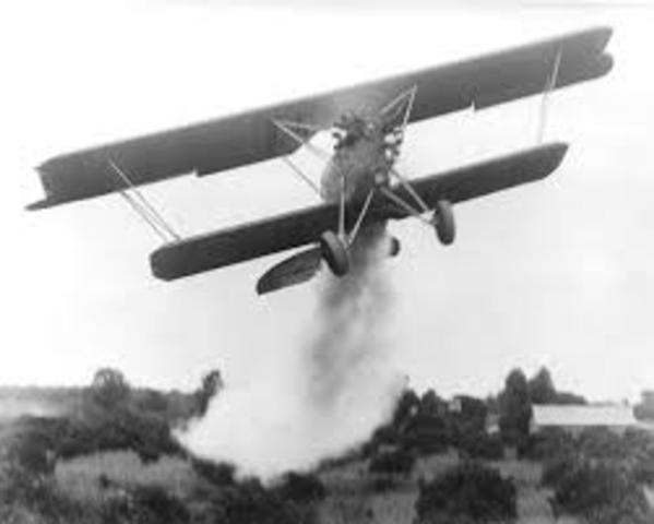 (1924) Delta Airlines starts as Crop Dusting Company